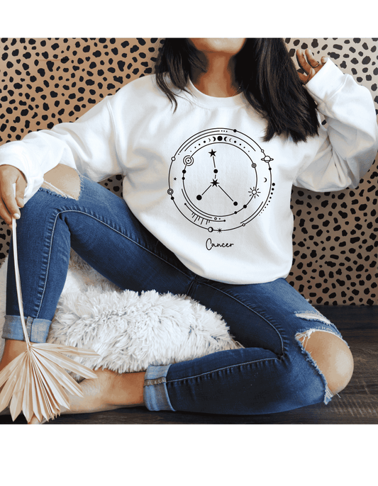 Minimal Line Art Zodiac T-Shirt / Sweatshirt